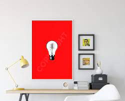 Lightbulb Original Art