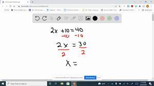 Solve Each Equation Check Each Answer