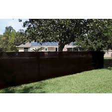 Black Mesh Fabric Privacy Fence Screen