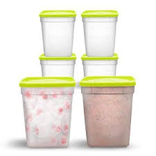 1 Quart Freezer Food Storage Containers