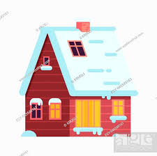 Gingerbread Winter House With Chimney