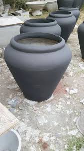 Round Concrete Cement Planter Pots
