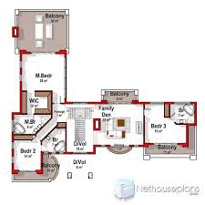 L Shaped House Design 3 Bedroom Floor