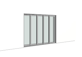 Revit Parametric Stacker Door 3d Model
