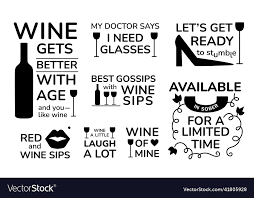 Funny Wine Glass Quotes Svg Bundle Set