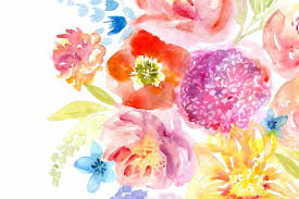 3 Easy Watercolor Flower Doodles