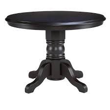 Round Black Dining Table 5178