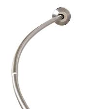 Dual Mount Curved Shower Curtain Rod