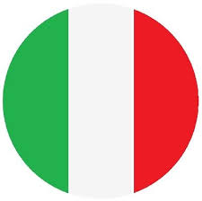 Small Sticker Italy Decal Vinyl Round
