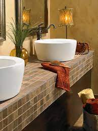 Tile Bathroom Countertops