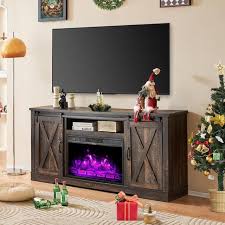 Amerlife Fireplace Tv Stand With