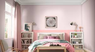 Peaceful Pink Bedroom Design Idea