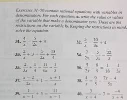 Solved Exercises 31 50 Contain Rational