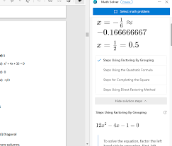 Microsoft Edge To Solve Math Problems