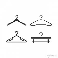 Clothes Hanger Icon Template Color