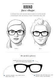 Glasses For Face Shape From Round To