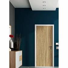 Fibre Wood Plain Hdmr Wooden Door