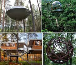 Modern Tree Houses 14 Awesome Arboreal