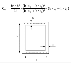 calculate j and cw for w section