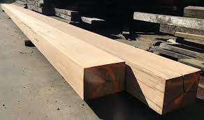 structural hardwood posts beams