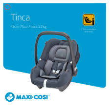 Maxi Cosi Tinca User Manual English