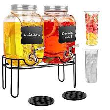 Drink Dispenser 2 Pack With Metal