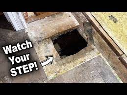 How To Fix Holes In Subfloor And Patch