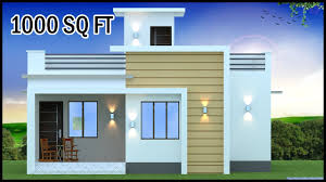 1000 Squre Feet 3d House Design With