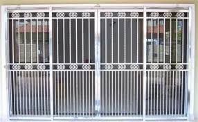 Color Painted Mild Steel Window Grill