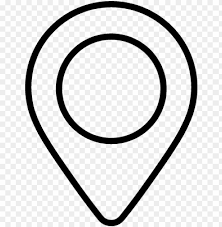 Map Pin Vector Map Pin Icon White