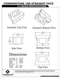 Cornerstone 100 Retaining Wall Blocks