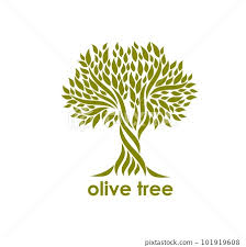Olive Tree Symbol Or Icon Organic