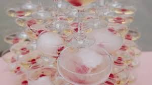 Champagne Tower Stock Footage