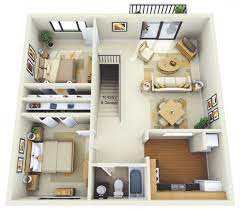 2 Bedroom Apartment House Plans Two
