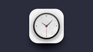 Clock App Icon Logo Design In Affinity