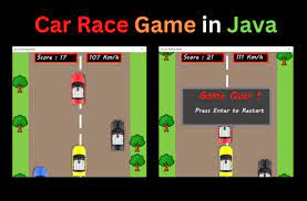 Simple Car Race Game In Java