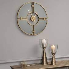 Belgrave Mirrored Wall Clock 60 Cm With