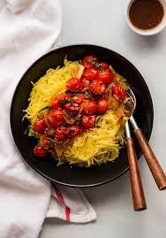 Sheet Pan Spaghetti Squash With Roasted