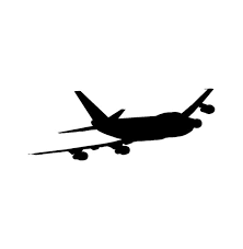 Jet Airplane Decal Home Office Wall