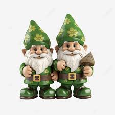 St Patrick S Day Gnomes Holding