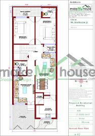 Buy 24x65 House Plan 24 By 65 Front