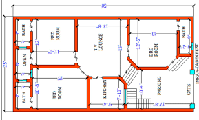 Do 2d Architecture House Floor Plan
