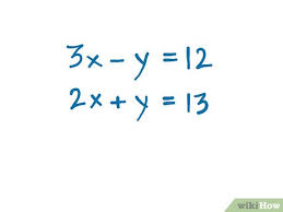 How To Solve Simultaneous Equations