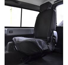 Black Canvas Seat Covers