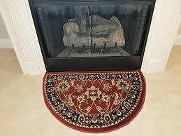 Red Hearth Rug Fire Flame Maldives Ubuy
