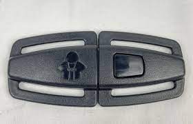 Black Baby Car Seat Safety Clips For