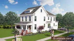 Narrow Lot Plan For 3 Story Family Home