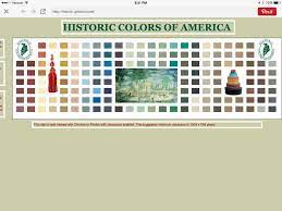 Historic Paint Colours
