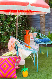 Diy Retro Beach Umbrella Sugar Cloth