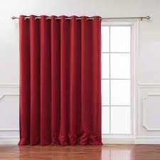 Cardinal Red Grommet Blackout Curtain